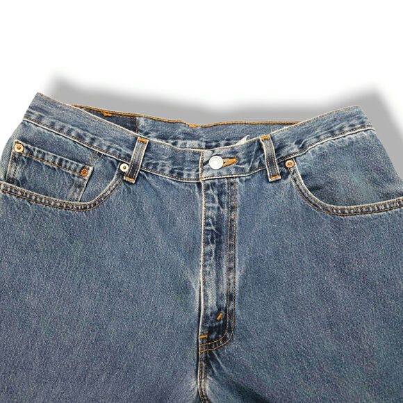 Levi’s 560 Comfort-Fit Taper Jean W34 L32 Dark Stonewash Loose Baggy Y2K Vintage - Picture 4 of 11